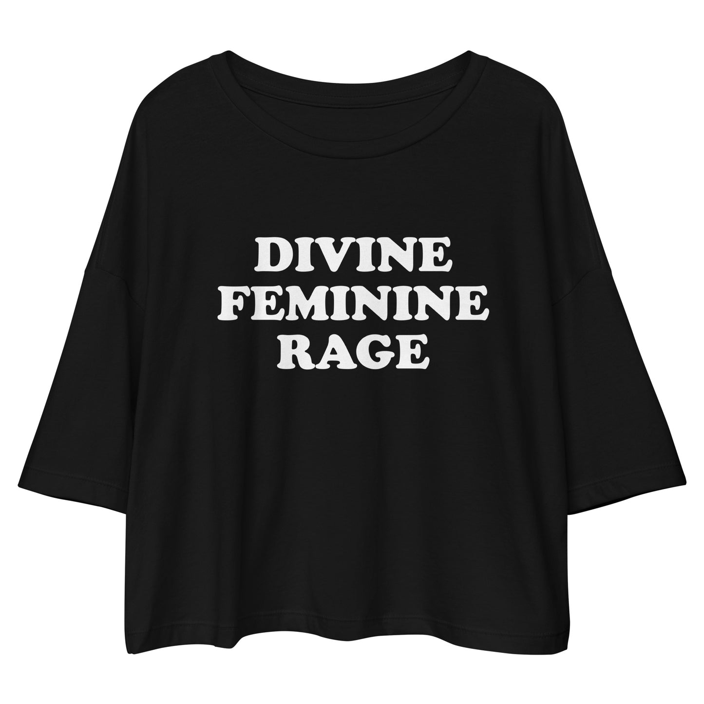 Divine Feminine Rage Crop